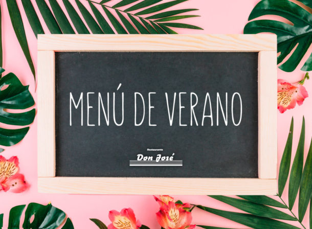Menú Verano Restaurante Torrejón Don José